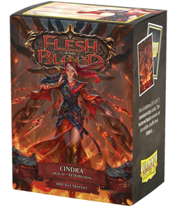 PROTECTORES DRAGON SHIELD STANDARD MATTE ART FLESH&BLOOD CINDRA