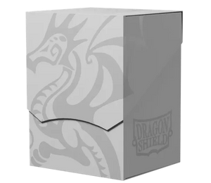 DECK BOX DRAGON SHIELD SHELL 100 ASHEN WHITE