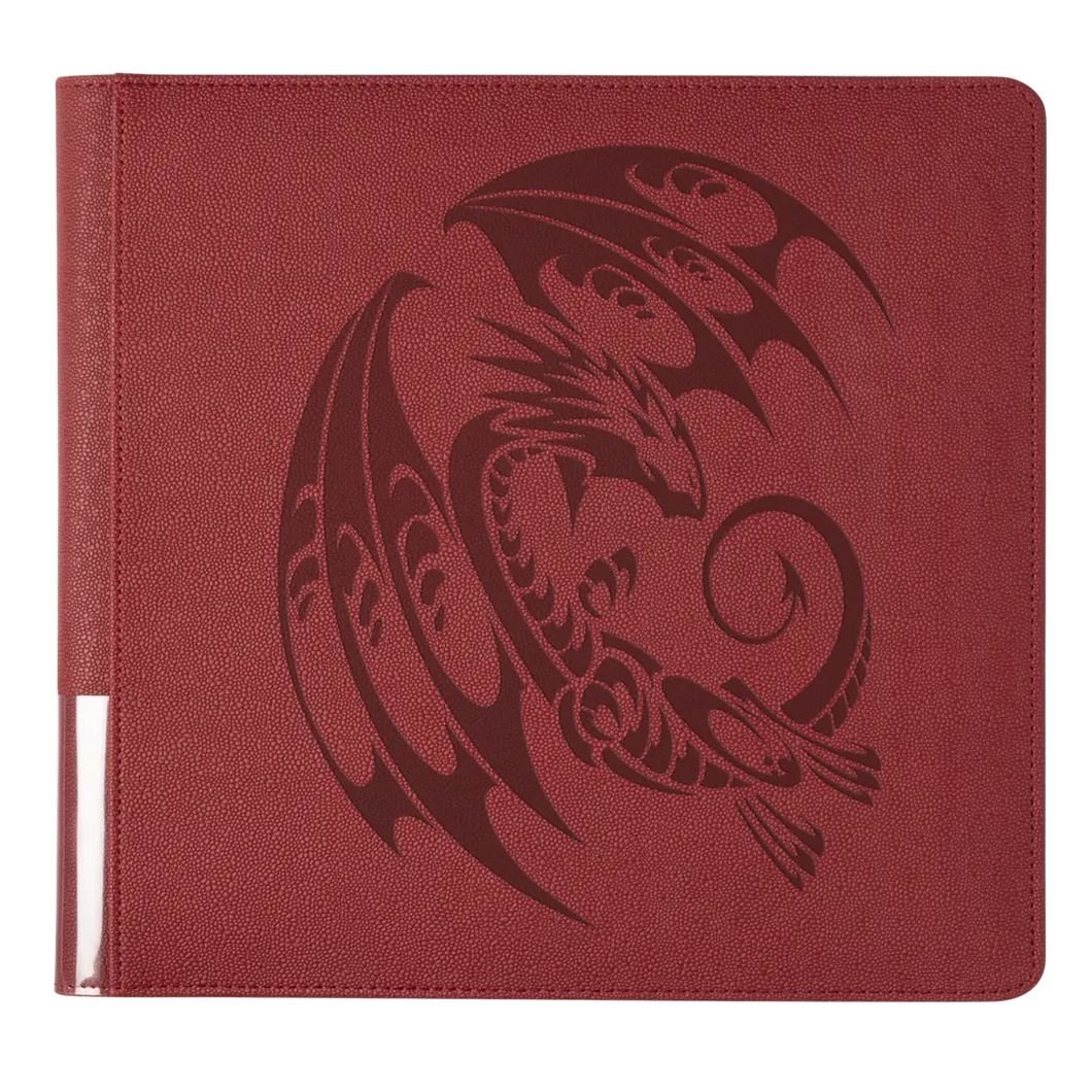 CARPETA DRAGON SHIELD 12 POCKET 576 CARD CODEX BLOOD RED