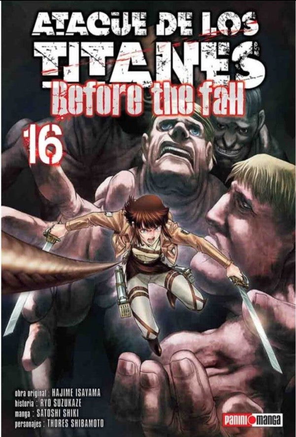 ATAQUE DE LOS TITANES: BEFORE THE FALL 16