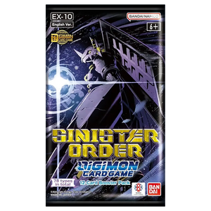 SOBRE SINISTER ORDER INGLÉS (EX-10)