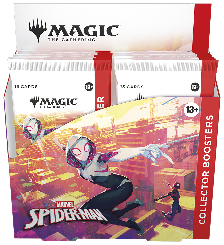 PLAY BOOSTER BOX COLLECTOR  MARVEL SPIDERMAN (INGLES)