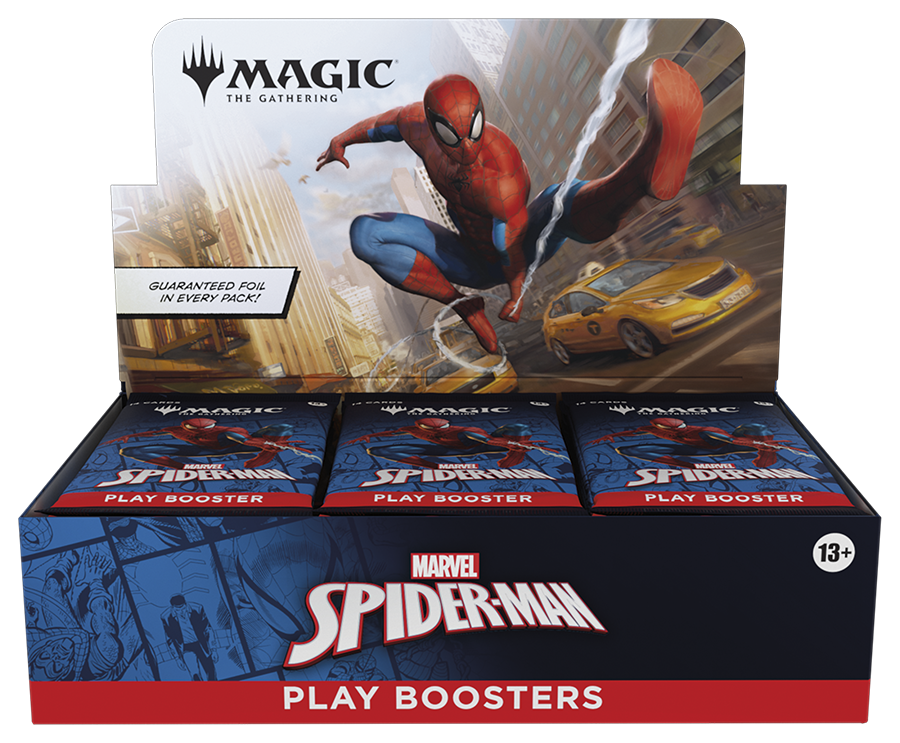PLAY BOOSTER BOX MARVEL SPIDERMAN (INGLES)