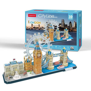 3D PUZZLE CITY LINE LONDON