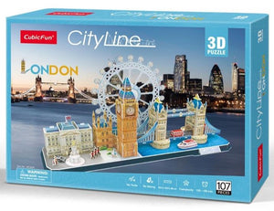 3D PUZZLE CITY LINE LONDON