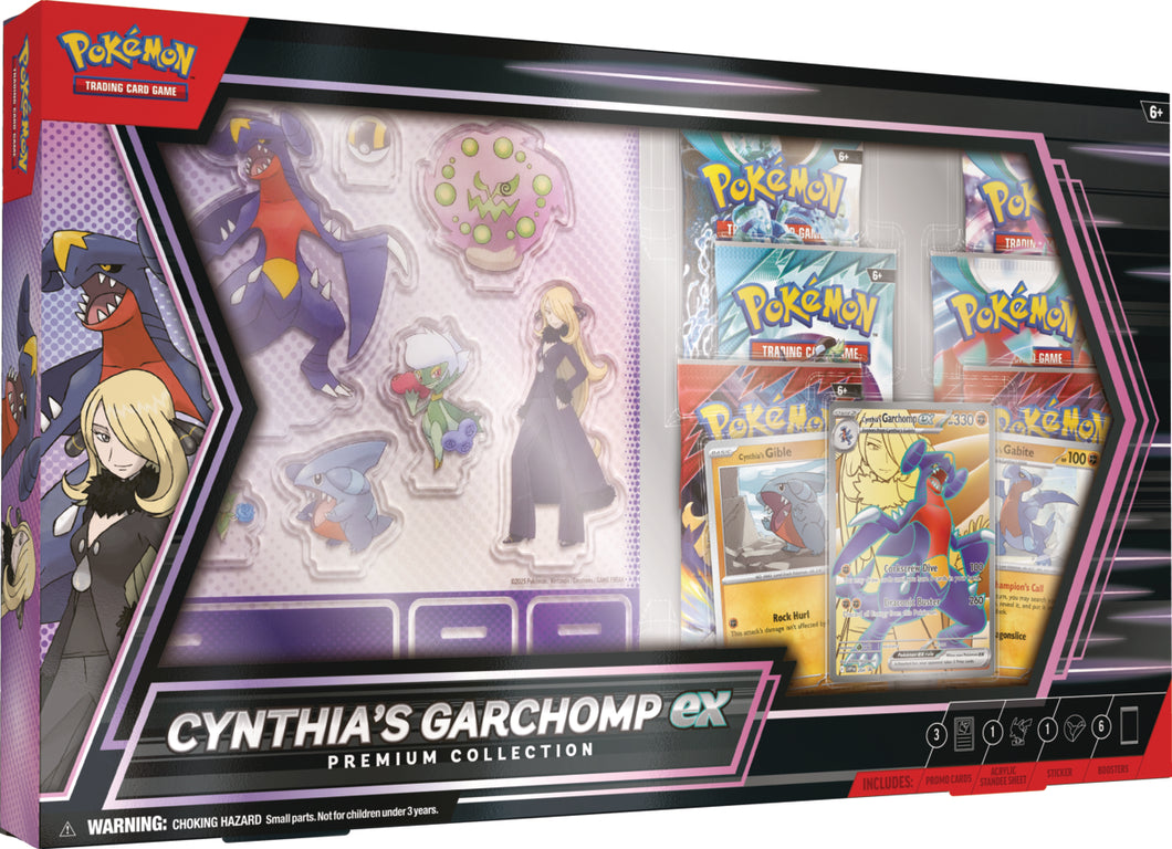 CYNTHIA'S GARCHOMPEX PREMIUM COLLECTION (INGLES O ESPAÑOL)
