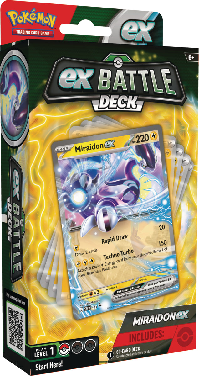 EX BATTLE DECK MIRAIDON (ESPAÑOL)