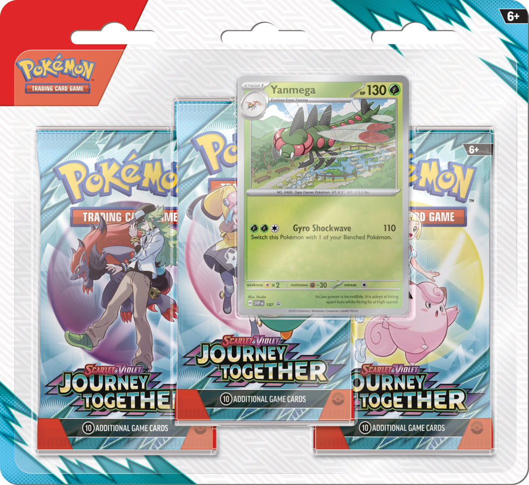 BLISTER 3 SOBRES JOURNEY TOGETHER YANMEGA (INGLES)