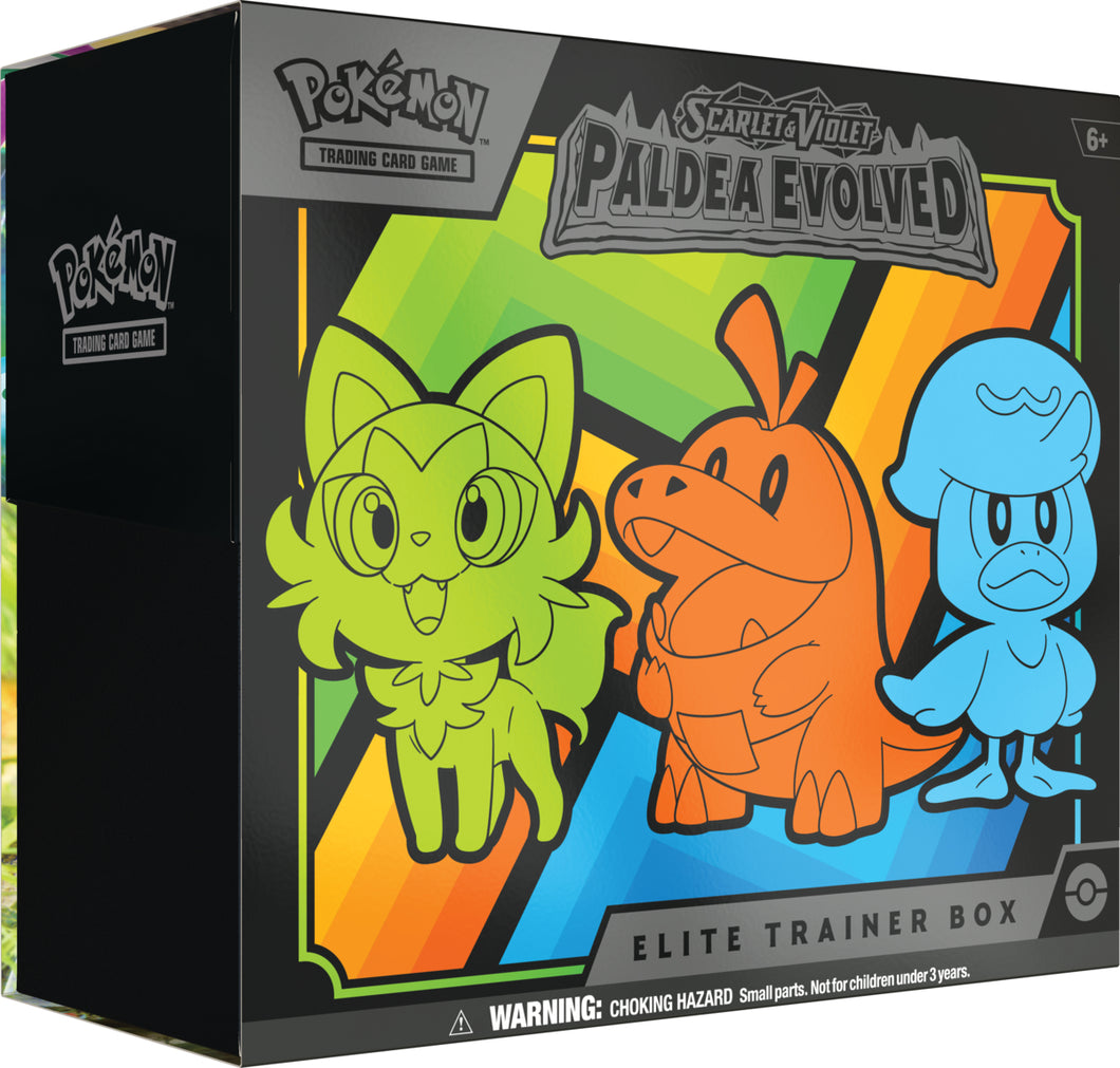 ELITE TRAINER BOX PALDEA EVOLVED (INGLES)