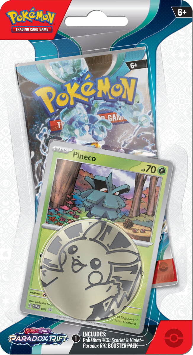BLISTER SOBRE + MONEDA + CARTA PINECO (INGLES)