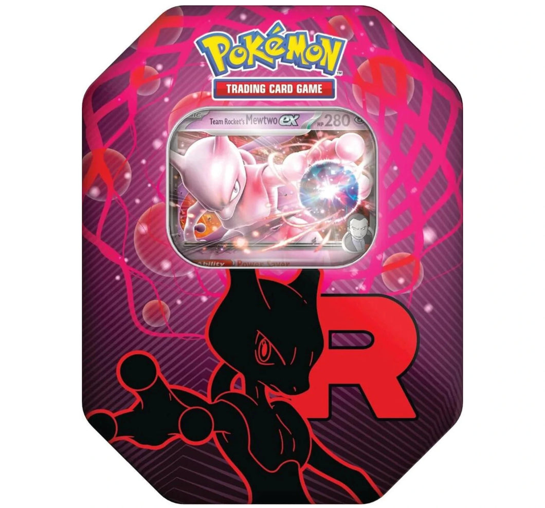TIN EQUIPO ROCKET MEWTWO (ESPAÑOL)