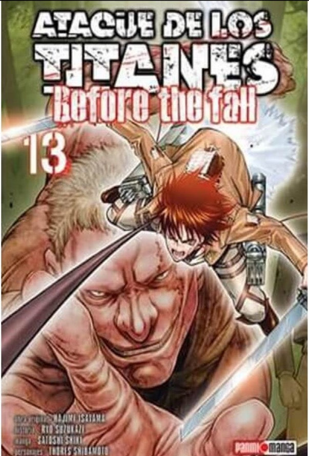 ATAQUE DE LOS TITANES: BEFORE THE FALL 13