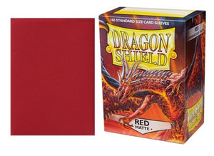 PROTECTORES DRAGON SHIELD STANDARD MATTE RED