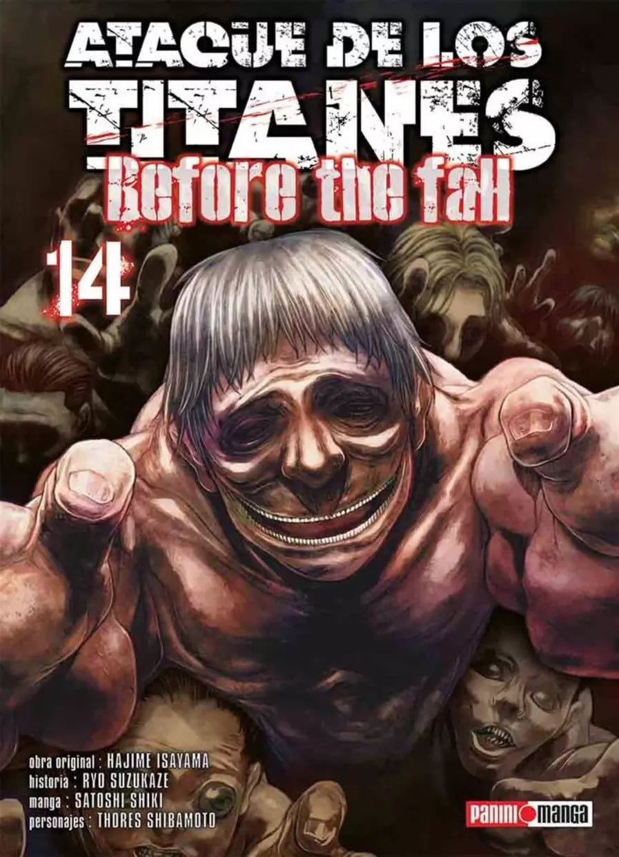 ATAQUE DE LOS TITANES: BEFORE THE FALL 14