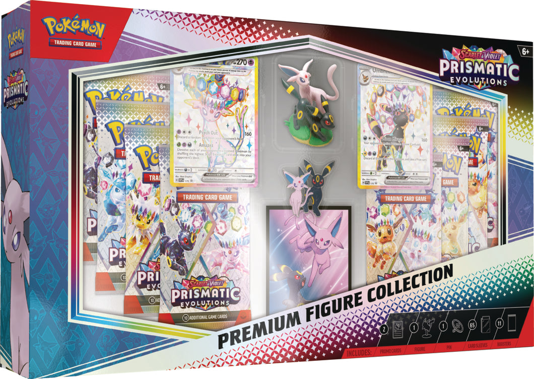 PREMIUM FIGURE COLLECTION PRISMATIC EVOLUTIONS (ESPAÑOL)