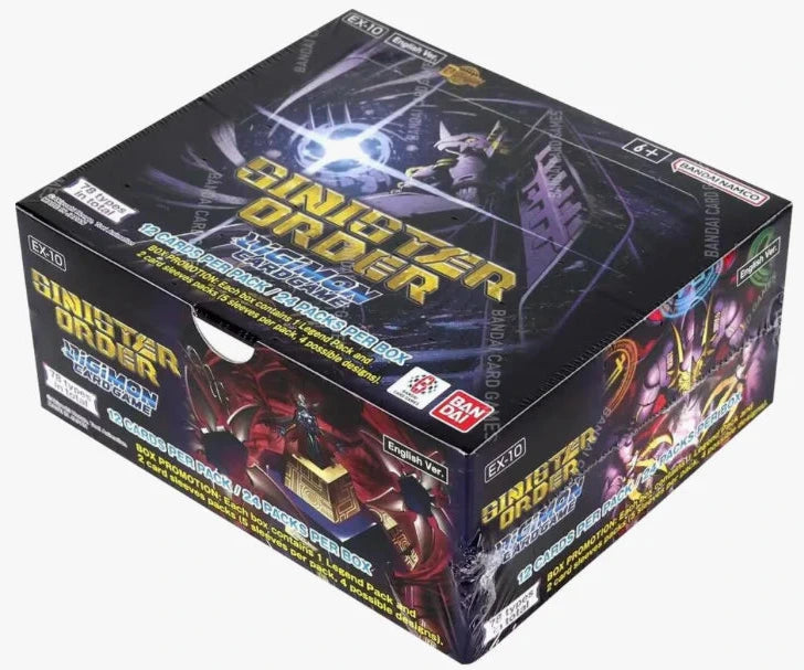 BOOSTER BOX SINISTER ORDER INGLÉS (EX-10)