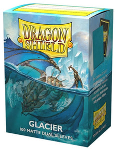 PROTECTORES DRAGON SHIELD STANDARD DUAL MATTE GLACIER