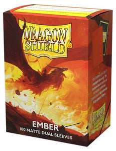 PROTECTORES DRAGON SHIELD STANDARD DUAL MATTE EMBER