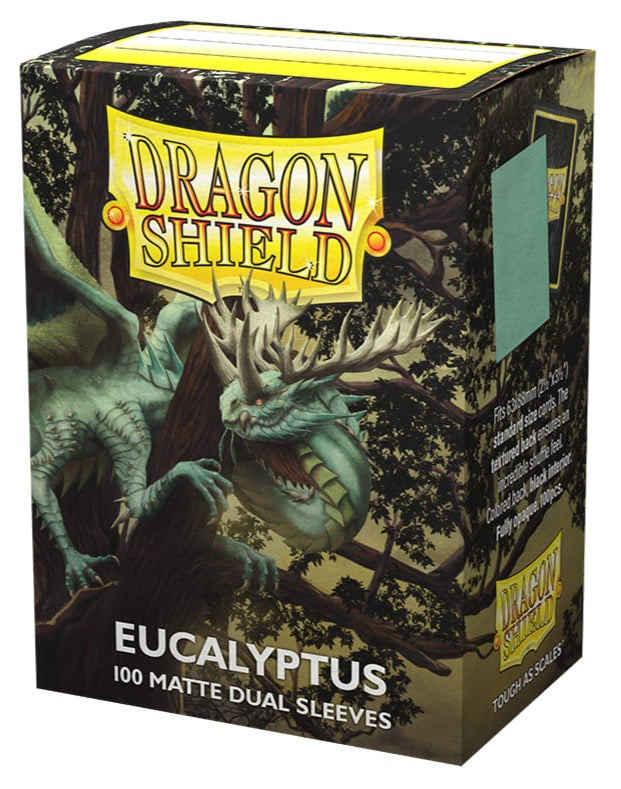 PROTECTORES DRAGON SHIELD STANDARD DUAL MATTE EUCALYPTUS