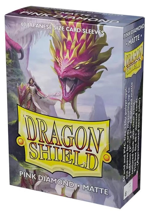 PROTECTORES DRAGON SHIELD JAPANESE MATTE PINK DIAMOND