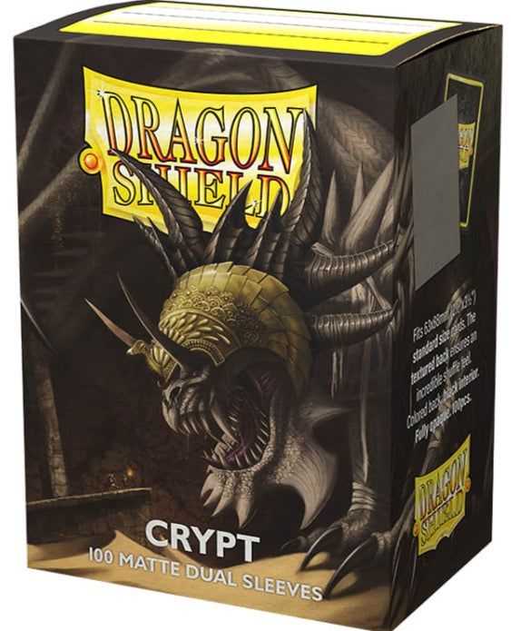 PROTECTORES DRAGON SHIELD STANDARD DUAL MATTE CRYPT