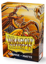 Cargar imagen en el visor de la galería, PROTECTORES DRAGON SHIELD JAPANESE MATTE ORANGE
