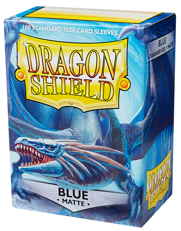 PROTECTORES DRAGON SHIELD STANDARD MATTE BLUE