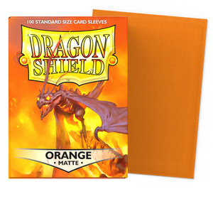 PROTECTORES DRAGON SHIELD STANDARD MATTE ORANGE