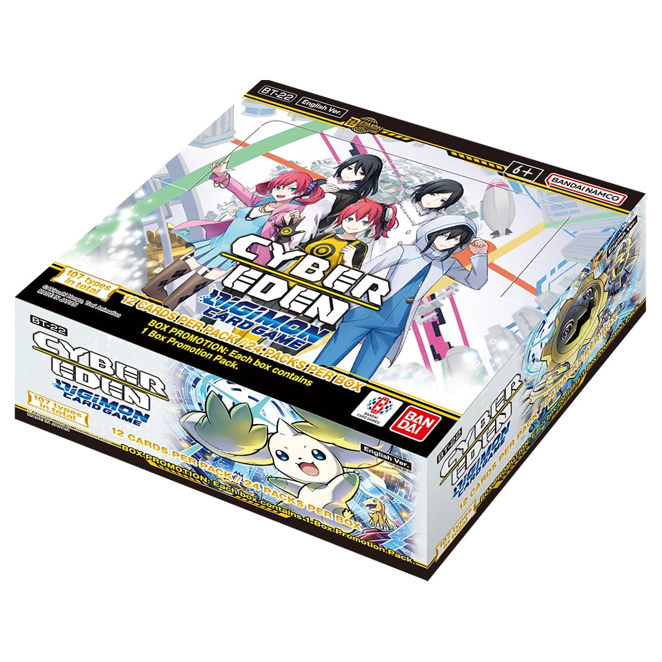 BOOSTER BOX  CYBER EDEN INGLÉS (BT-22)