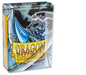 PROTECTORES DRAGON SHIELD JAPANESE MATTE CLEAR