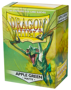 PROTECTORES DRAGON SHIELD STANDARD MATTE APPLE GREEN