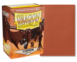 PROTECTORES DRAGON SHIELD STANDARD MATTE COPPER