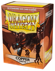 PROTECTORES DRAGON SHIELD STANDARD MATTE COPPER