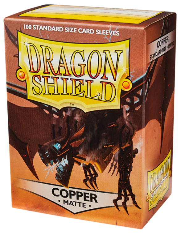 PROTECTORES DRAGON SHIELD STANDARD MATTE COPPER