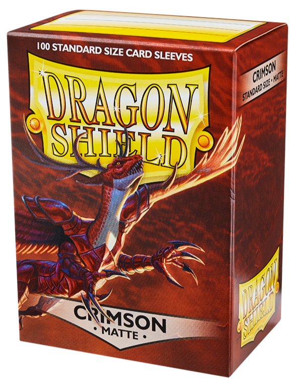 PROTECTORES DRAGON SHIELD STANDARD MATTE CRIMSON