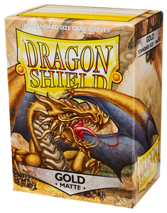 PROTECTORES DRAGON SHIELD STANDARD MATTE GOLD