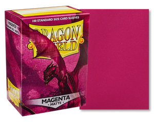 PROTECTORES DRAGON SHIELD STANDARD MATTE MAGENTA