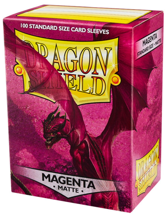 PROTECTORES DRAGON SHIELD STANDARD MATTE MAGENTA