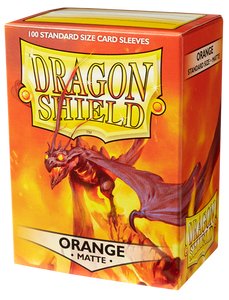 PROTECTORES DRAGON SHIELD STANDARD MATTE ORANGE