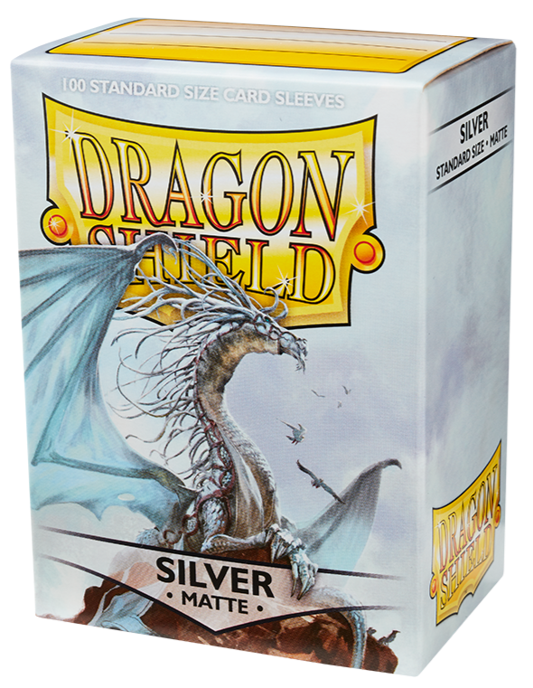 PROTECTORES DRAGON SHIELD STANDARD MATTE SILVER