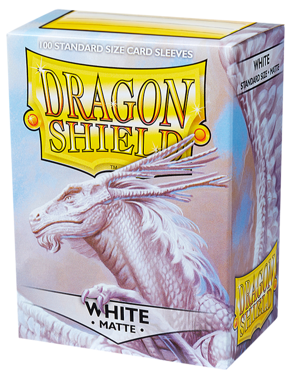 PROTECTORES DRAGON SHIELD STANDARD MATTE WHITE