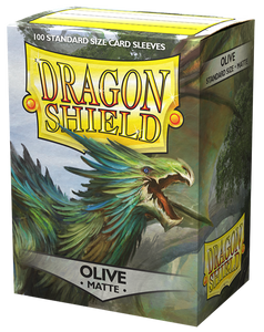 PROTECTORES DRAGON SHIELD STANDARD MATTE OLIVE