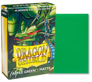 PROTECTORES DRAGON SHIELD JAPANESE MATTE APPLE GREEN