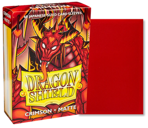 PROTECTORES DRAGON SHIELD JAPANESE MATTE CRIMSON