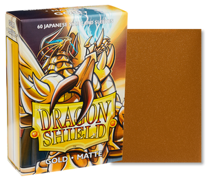 PROTECTORES DRAGON SHIELD JAPANESE MATTE GOLD