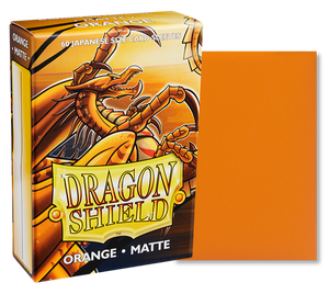 PROTECTORES DRAGON SHIELD JAPANESE MATTE ORANGE