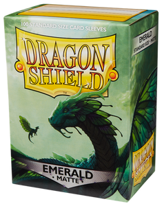 PROTECTORES DRAGON SHIELD STANDARD MATTE EMERALD