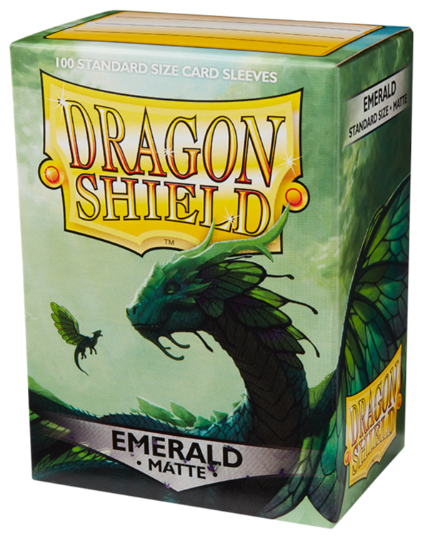 PROTECTORES DRAGON SHIELD STANDARD MATTE EMERALD