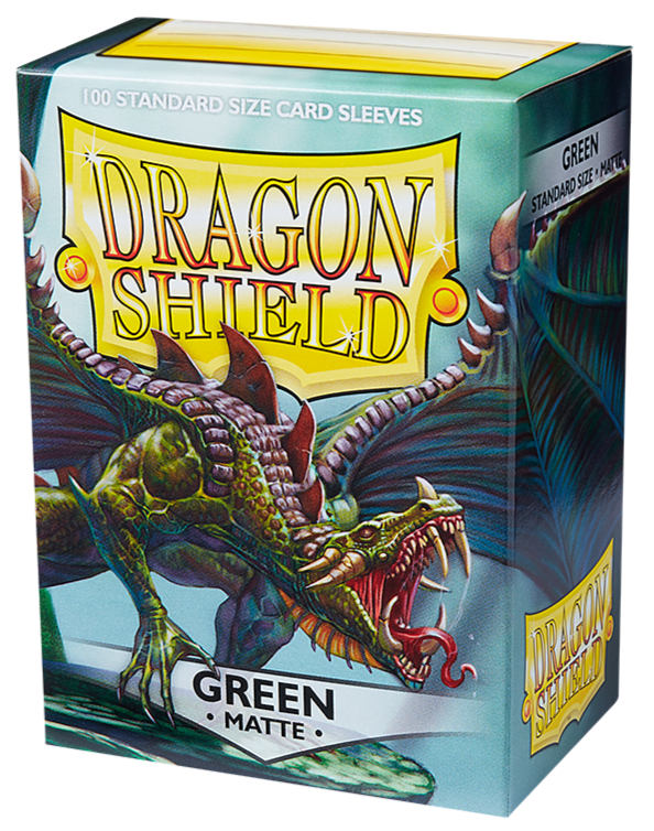 PROTECTORES DRAGON SHIELD STANDARD MATTE GREEN