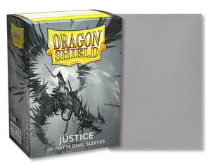 PROTECTORES DRAGON SHIELD STANDARD DUAL MATTE JUSTICE